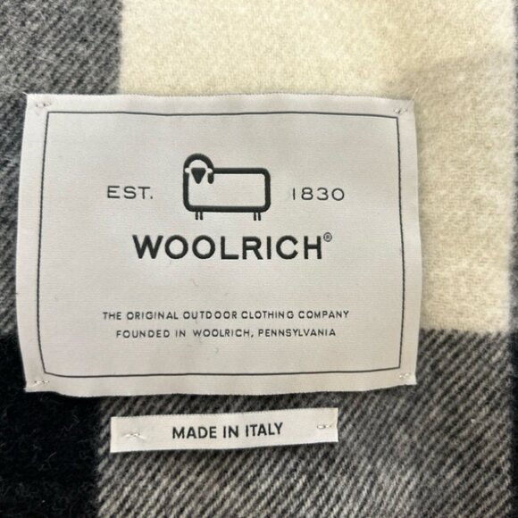 Woolrich Made in Italy wool blanket throw. NWT - Picture 2 of 4